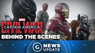 Captain America: Civil War Images Go Behind the Scenes - GS News Update