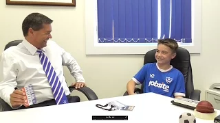 Mark Catlin Exclusive Interview | Portsmouth v Carlisle - fournilwrittenalloverit