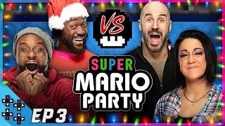 A MERRY MARIO PARTY #3: Bayley vs. Big E vs. Kofi Kingston vs. Cesaro