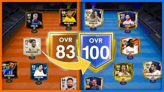 DE LA 83 LA 100 OVR - Evolutia Echipei Mele in Primele 6 Luni de FC Mobile 24