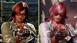 TEKKEN 7 Arcade vs PS4 Pro Graphics Comparison