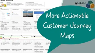 Ep 197: Make Better More Actionable Customer Journey Maps #CustomerJourney #CX #CustomerExperience