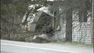 Fredericton couple wake up to a car crashing into their home