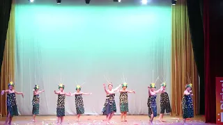 Miss Samoa & Miss South Pacific 1997 Mary Jane Mckibbin Schwenke talent performed by Anofale girls