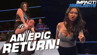 GAIL KIM Returns to Thwart Tessa Blanchard! | IMPACT! Highlights Nov 29, 2018