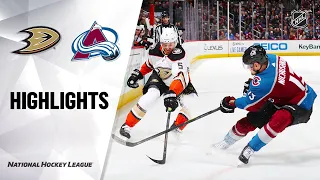NHL Highlights | Ducks @ Avalanche 10/26/19