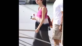 Selena Gomez and Justin Bieber Fishing in St. Petersburg Florida (March 11)