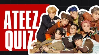 Quiz Game -The Ultimate ATEEZ Quiz | Are You a true ATINY?