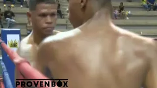 Combate Eliminatorio, peso supergallo Yoni Blanco vs Edinson Torres Jr,