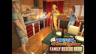 Virtual Firefighter: Family Rescue Hero Android Gameplay