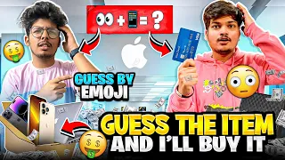 Guess The Item By EMOJI And I’ll BUY IT Challenge😍 Gone Wrong 10,000$ Loss -Ritik Jain Vlogs