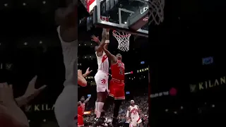 DeMar gets POSTERIZED by O.G. Anunoby!😈 #shorts