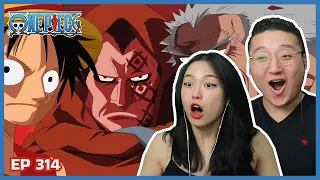 LUFFY'S DAD REVEAL?! HOLY S****!!! | One Piece Episode 314 Couples Reaction & Discussion