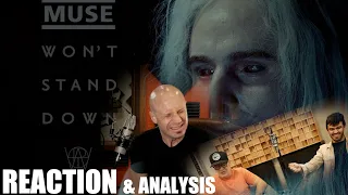 Won't Stand Down - Muse - Vocal REACTION & Analysis (ft. Foo Fighter's Producer & Blake McLain)