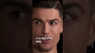 Why does Cristiano Ronaldo say SIUUU?