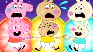 BREWING CUTE PREGNANT & BABY FACTORY!! - Peppa Pig Funny Animation
