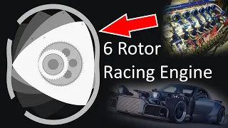 Wankel 6 Rotor Engine - AngeTheGreat's Engine Simulator