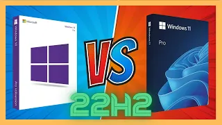 💻 Comparativa entre Windows 10 22H2 y Windows 11 22H2