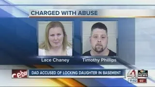Dad accused in basement caes appears in court