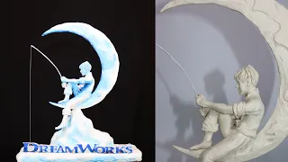 DreamWorks Logo Diorama | Timelapse video