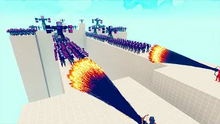 100x TV WOMAN + 2x GIANT vs EVERY GODS - Totally Accurate Battle Simulator TABS