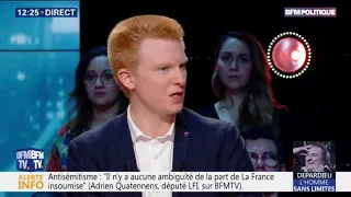 Grand débat: Adrien Quatennens estime que "rien n'en sortira en profondeur"