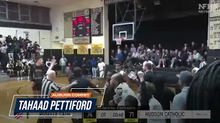 Tahaad Pettiford drops 42 and send the game to DOUBLE OVERTIME!  😱