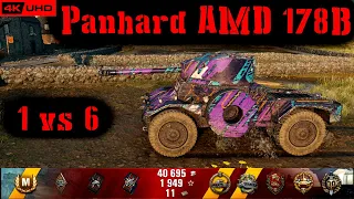 World of Tanks Panhard AMD 178B Replay - 7 Kills 1.9K DMG(Patch 1.6.1)