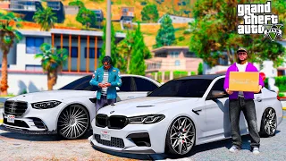 ПОСТАВИЛ НОВЫЕ ДИСКИ НА BMW M5cs И MERCEDES S63 AMG! КРУЗАК 300! РЕАЛЬНАЯ ЖИЗНЬ В GTA 5🌊ВОТЕР