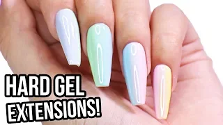 Hard Gel Nail Extensions: Step by Step How-To Tutorial
