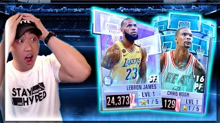 NBA 2K Mobile Glass Men Pack Opening & Gameplay!!