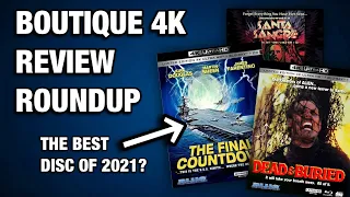 A CONTENDER FOR BEST 4K DISC? | BOUTIQUE 4K BLU-RAY ROUNDUP