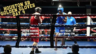 HOUSTON SR Golden Gloves 2024! Amateur Boxers Compete On Day 4!