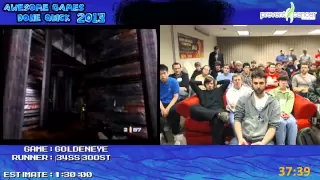 GoldenEye 007 - Speed Run in 1:20:47 (00 Agent, All Cheats Unlocked) by 34SS 300ST (AGDQ 2013) N64