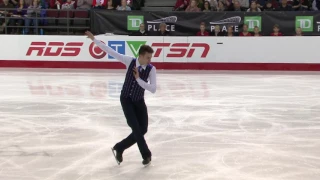 Olivier BERGERON - Senior Men Free Program - CTNSC17