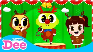 Rudolph the Red Nosed Reindeer | Christmas Carol for kids | Baby Nursery Rhymes | Dragon Dee