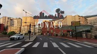 DRIVING DOWNTOWN MONACO 🇲🇨