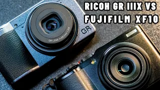 Ricoh GR IIIx vs Fujifilm XF10 Incredible Results!