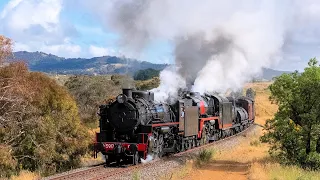 Australian Steam: 5917 R766 Canberra Transfer December 2022