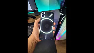 Nothing Phone 1 Black Unboxing - ASMR #shorts