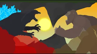 Kong VS Godzilla Ultima (EPIC Fight Animation)