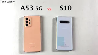 SAMSUNG A53 5G vs S10 - SPEED TEST