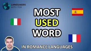 The Most Common Word in Romance Languages - To Do