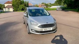 2015 Ford Grand C-Max diesel 7 seater at J and R Autos of Colchester