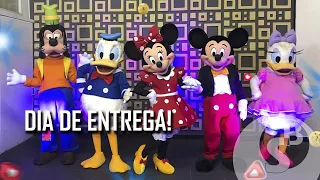 Turma Disney - Dia de entrega!