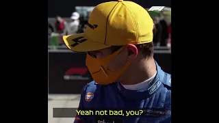 Carlos Sainz and Lando Norris joke after F1 Portugal Qualifying