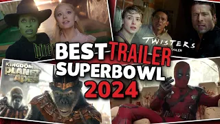 Reviewing Every New Trailer Released During Superbowl 2024