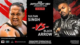 International Singles Bout - Sultan Singh vs Black Arrow | SPW Battlefront