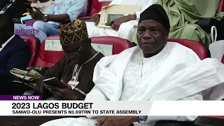 2023 Lagos Budget: Sanwo-Olu Presents N1.692 TRN To State Assembly | NEWS