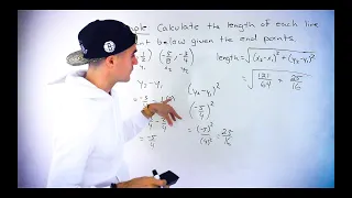 Grade 10 Math (MPM2D) - Length of a Line Segment